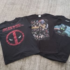 3 T-shirts